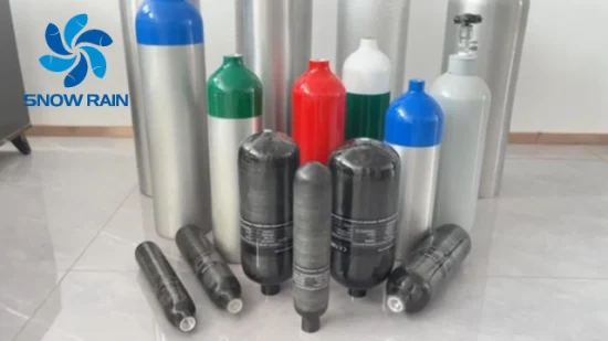 Cilindros de gas y accesorios de acero al aluminio de alta calidad, venta directa del fabricante